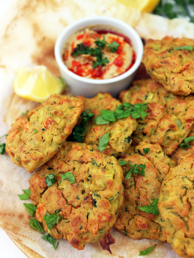 pakora di verdure al forno