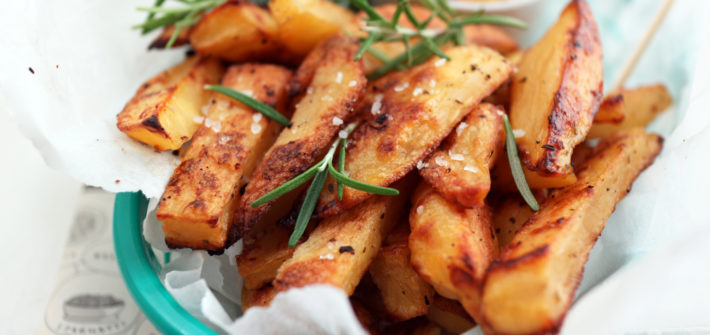 patatine fritte al forno croccanti