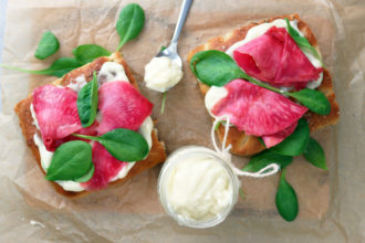 panino al salmone vegano