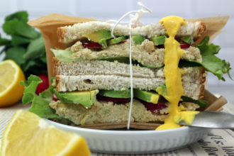 vegan tunacado sandwich