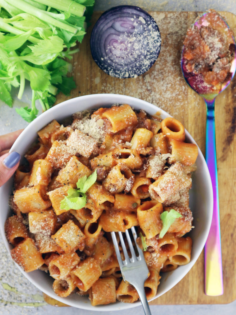 la ricetta più facile che esista per la pasta e fagioli vegana